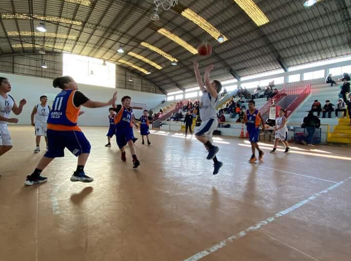 Menores fueron parte de cuadrangular de Liga de Baloncesto Amateur de Talca