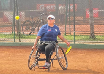 Tenista paralímpica talquina llegó al top 100 del mundo