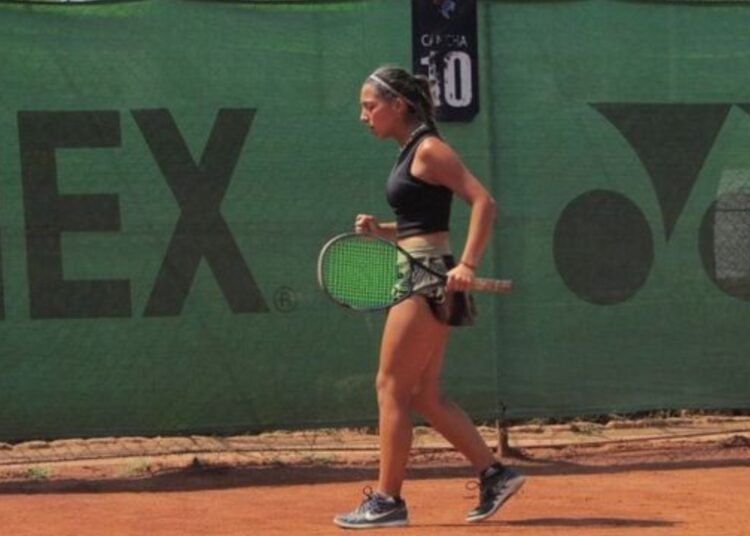 Tenista talquina inició gira por torneos ITF J30 en Paraguay