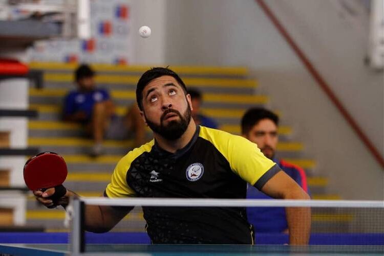 Tenimesista paralímpico maulino y Santiago 2023: “Trabajo para obtener el primer lugar”