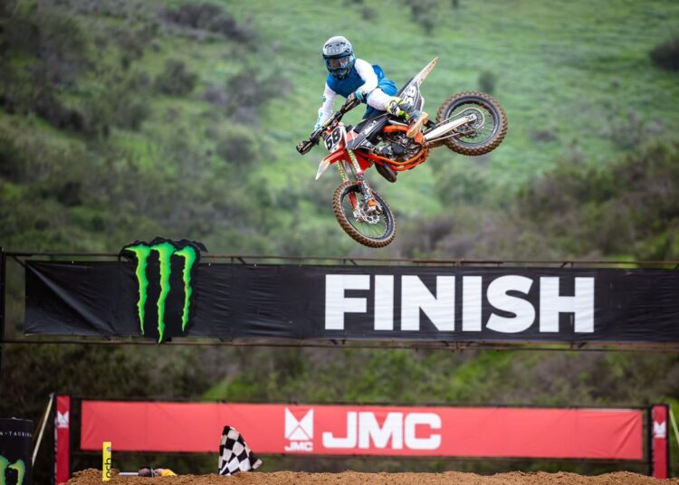 Talquino estuvo imparable en la quinta fecha del Nacional de motocross