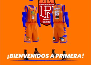 Pablo Neruda rescata la identidad de la zona con su tricota Zeus para Copa Chile y LNB1