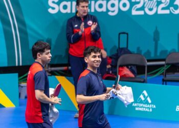Tenimesista talquino aseguró medalla en el dobles varones de los Panamericanos