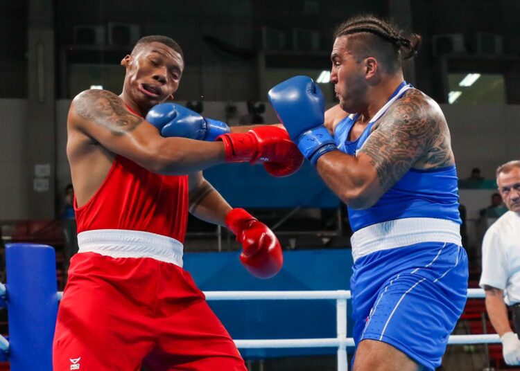 Boxeador talquino abrió el fuego de los deportistas maulinos en Santiago 2023