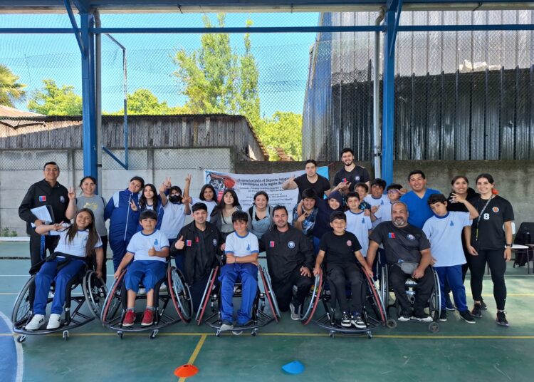 Con total éxito culminaron clínicas de la Asociación Paralímpica del Maule