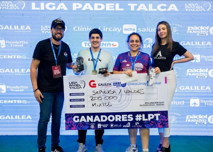 Liga Pádel Talca culminó su sexta versión con premios de lujo