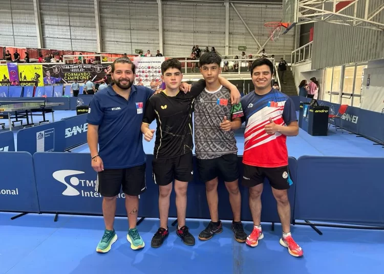 Talquino y curicano clasificaron a selección nacional de tenis de mesa