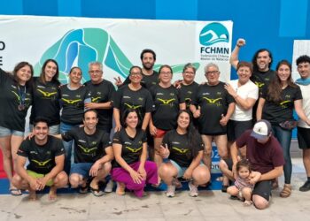 Club de Natación Máster Amateur Talca debutó con gran participación en Nacional