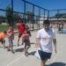 Jugadores de Español de Talca se sumaron a talleres municipales de verano