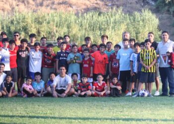 Funebreros disfrutaron de encuentro con jugadores de Rangers