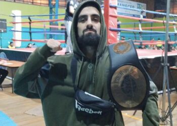 Talquino se cobró revancha y se transformó en campeón nacional de kickboxing iska