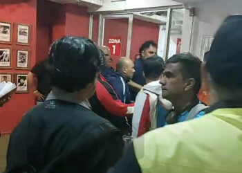 Con escándalo culminó encuentro entre Curicó Unido y San Marcos de Arica