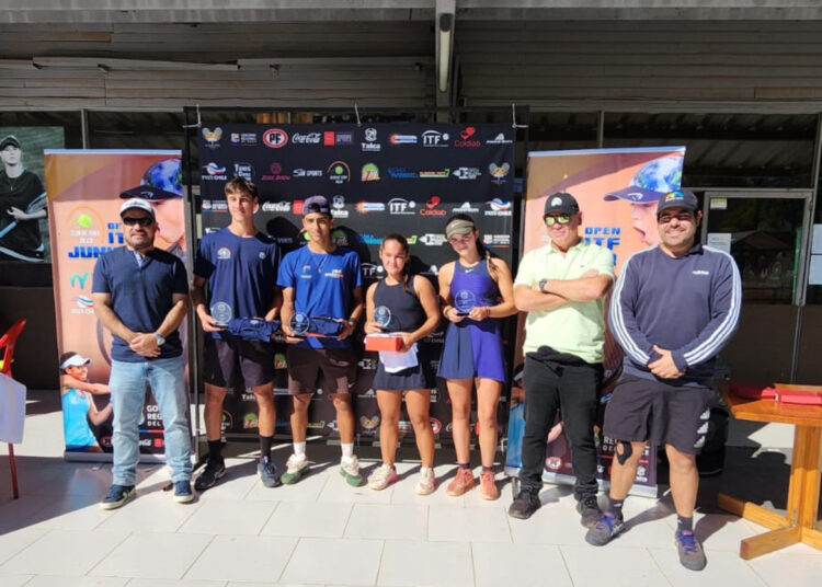 Torneo ITF Junior de tenis en Talca concluyó con definiciones de infarto