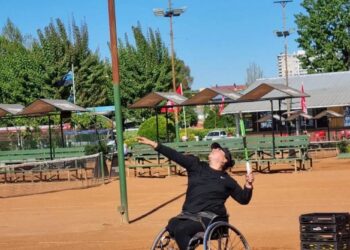 Tenista paralímpica talquina en busca de apoyo para torneos internacionales