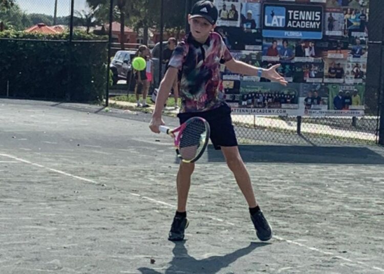 “Facu” Henríquez será parte del equipo chileno en Sudamericano de tenis sub-12