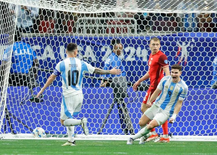 Copa América se inició con triunfo de Argentina sobre Canadá