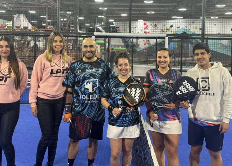 Liga Pádel Talca finalizó su VII versión con partidos de gran nivel