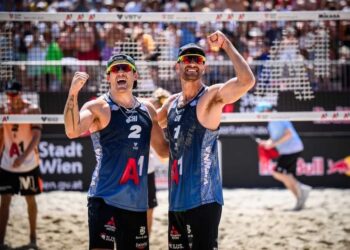 Primos Grimalt figuraron en competencia del Beach Pro Tour Elite