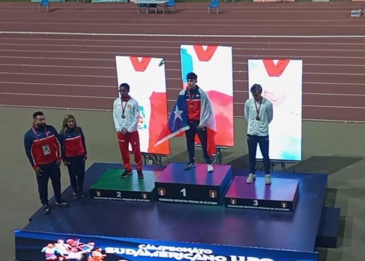 Linarense cumplió una faena brillante en Sudamericano de atletismo U-20