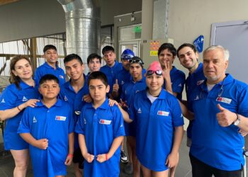 Paranatación maulina logró múltiples medallas de oro y récord nacionales en Selectivo nacional