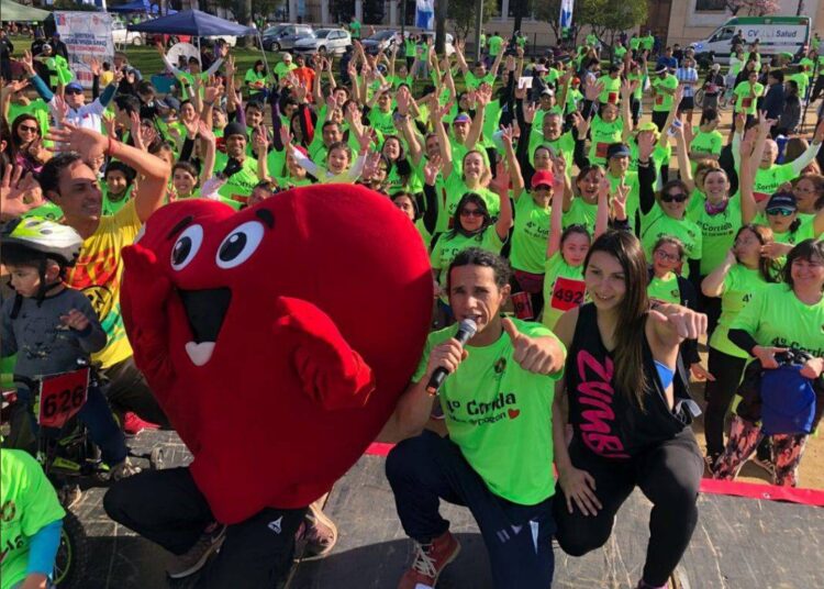 Corrida del mes del corazón con inscripciones gratuitas y con nutrida agenda
