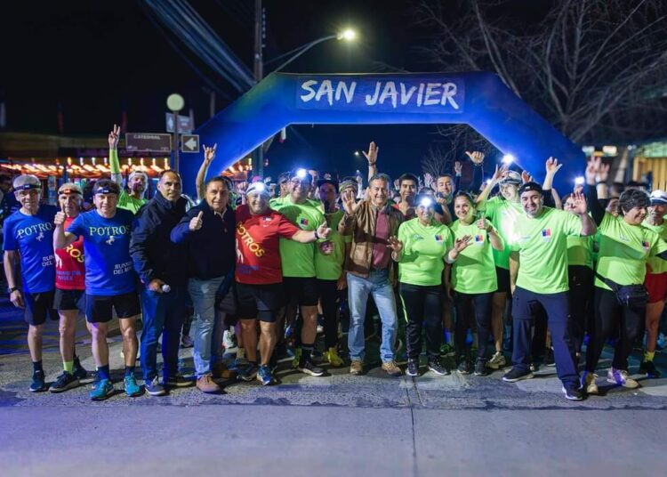 Corrida Nocturna Familiar batió récord de asistencia en San Javier
