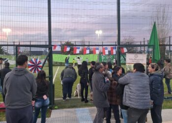 Juventud Villa Alegre celebró las Fiestas Patrias junto a sus distintas series