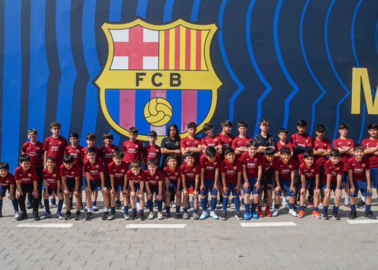 Sanclementino finalizó con éxito su pasantía en el FC Barcelona