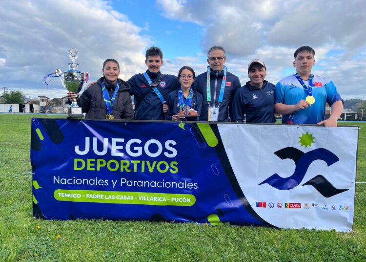 Maule fue segundo en la general de los Juegos Deportivos Nacionales y Paranacionales