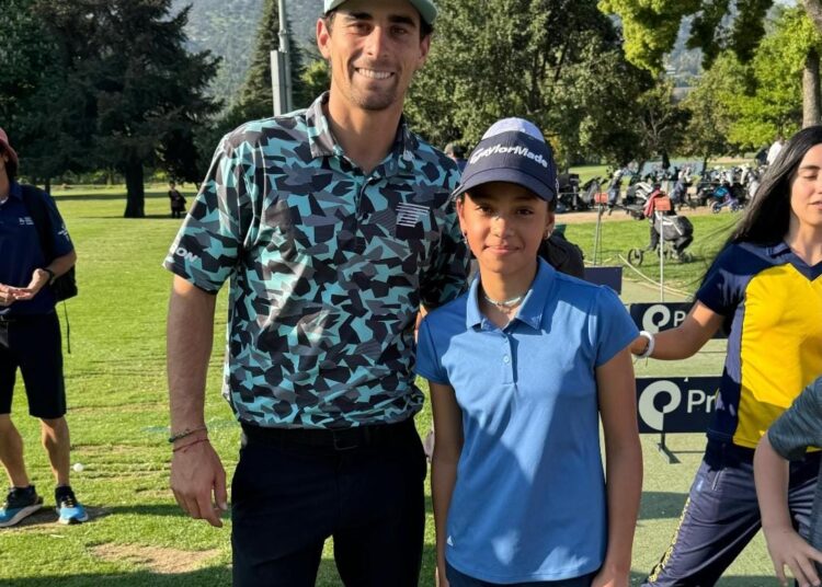 Julieta Frazier volvió a deslumbrar en el golf nacional
