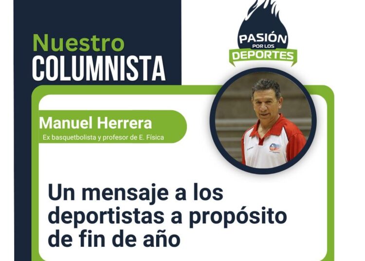 Un mensaje a los deportistas a propósito de fin de año