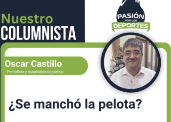 ¿Se manchó la pelota?