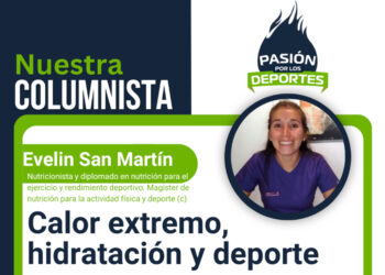 Calor extremo, hidratación y deporte