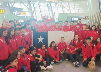 Deportistas del Maule ya están en Colombia para representar a Chile en Sudamericano Escolar