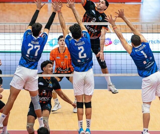 Linares cayó en reñido partido y pierde la primera final de la Liga de vóleibol A1