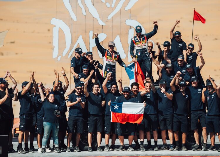 “Chaleco” sumó un nuevo podio a su carrera en el Dakar 2025