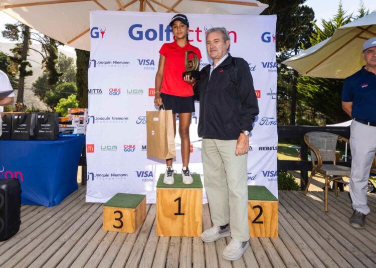 Julieta Frazier Berríos fue la mejor del año en categoría infantil 9 en Golf Action