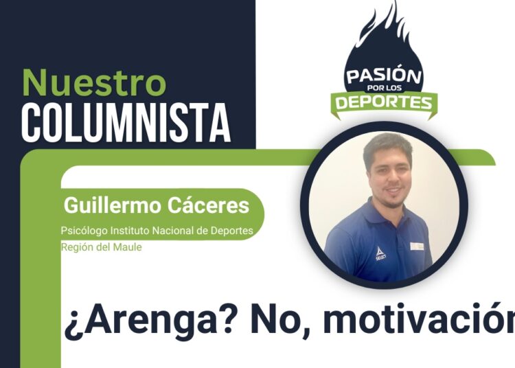 ¿Arenga? No, motivación