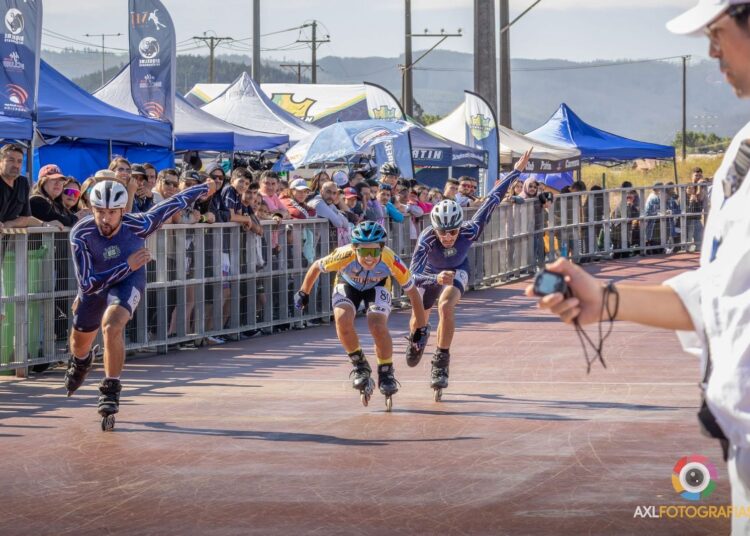 Patinadores talquinos se subieron al podio en inicio de reconocida competencia
