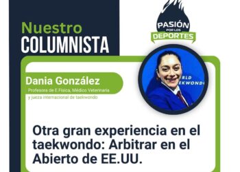 Otra gran experiencia en el taekwondo: Arbitrar en el Abierto de EE.UU.