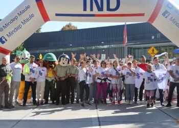El Maule se suma a la corrida más grande de Chile para el Día Nacional del Deporte