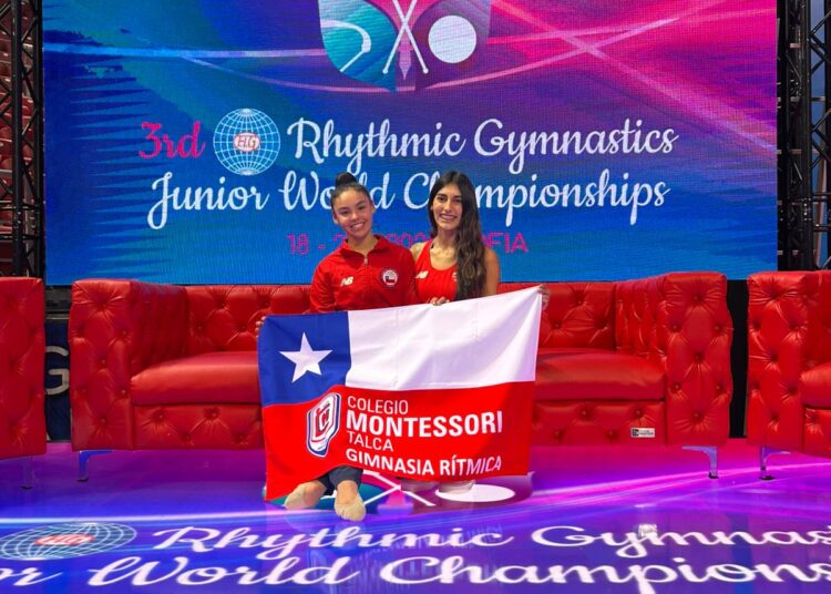 Dominga Badilla representará a Chile en el Mundial Junior de Gimnasia Rítmica en Bulgaria