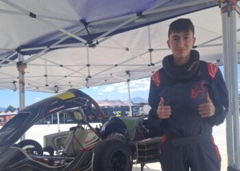 Talquino de 16 años es promesa del Karting y sorprende en séptima fecha del Nacional