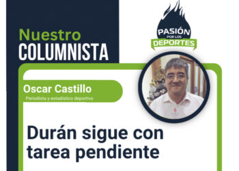 Durán sigue con tarea pendiente