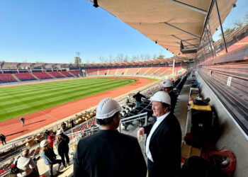 Estadio Fiscal de Talca registra un 80% de avance y se alista para el Mundial sub-20