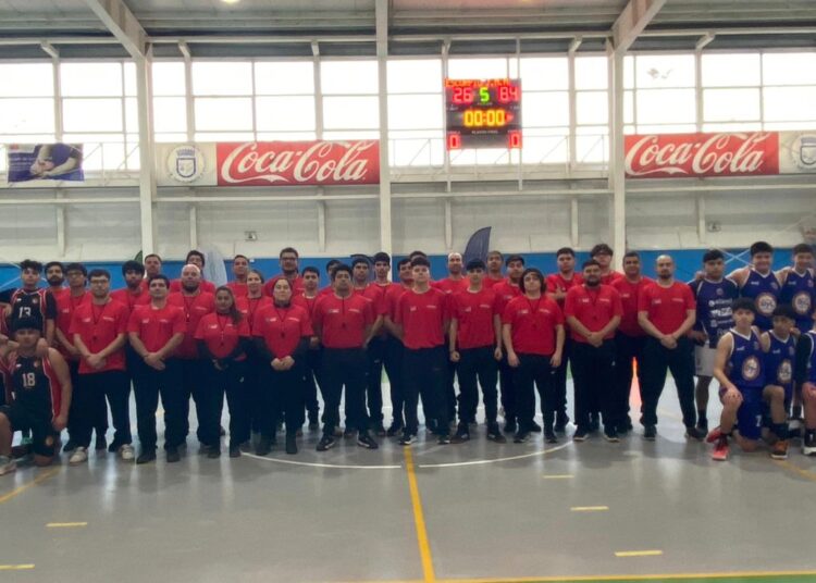 San Clemente será sede de curso de formación para árbitros de básquetbol