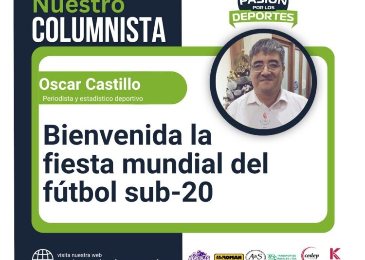 Bienvenida la fiesta mundial del fútbol sub-20