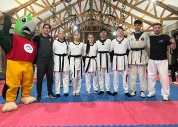 Taekwondo maulino afina detalles para cumplir buena tarea en los Juegos Binacionales