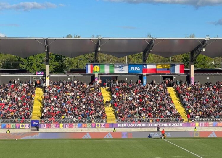 Talca lidera asistencia en el Mundial Sub-20 y se consolida como sede destacada