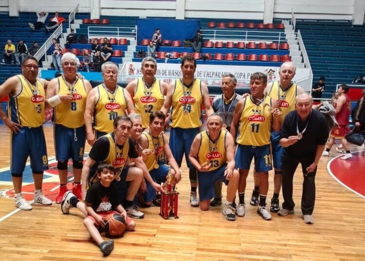 Talquino se consagró campeón otra vez en el Nacional de Maxi Básquetbol en Valparaíso